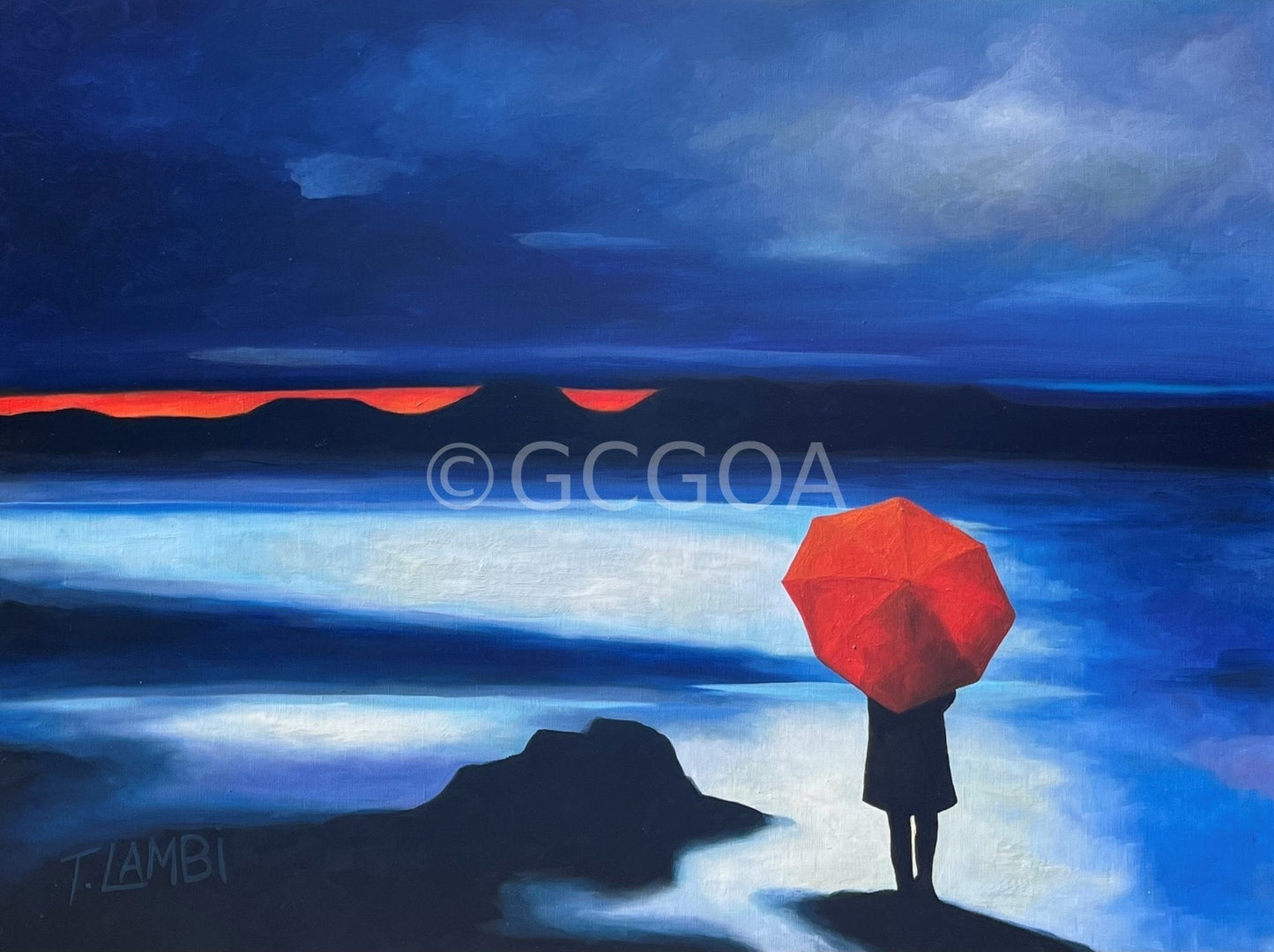Somewhere The Water Is Warm - Original Art - Gold Coast Gallery Of ArtTrisha Lambi