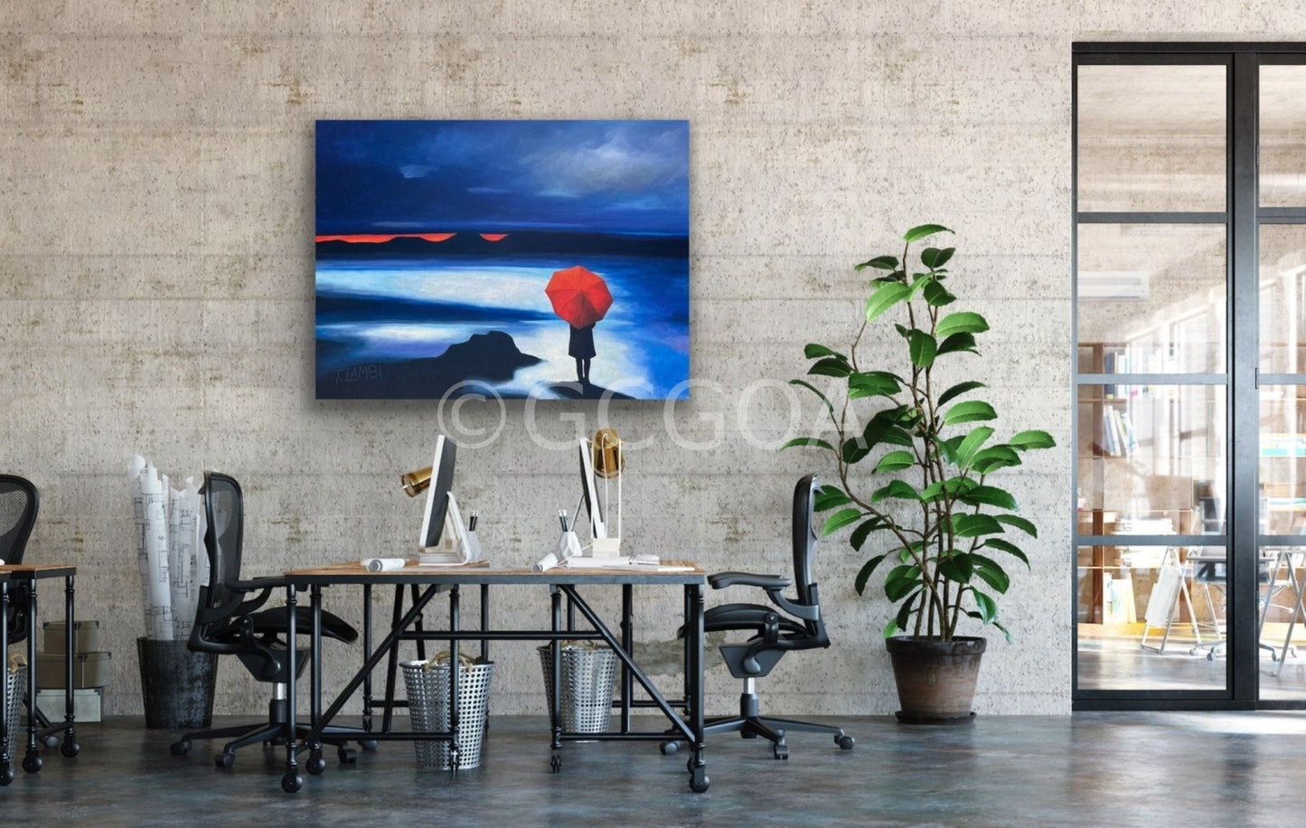 Somewhere The Water Is Warm - Original Art - Gold Coast Gallery Of ArtTrisha Lambi