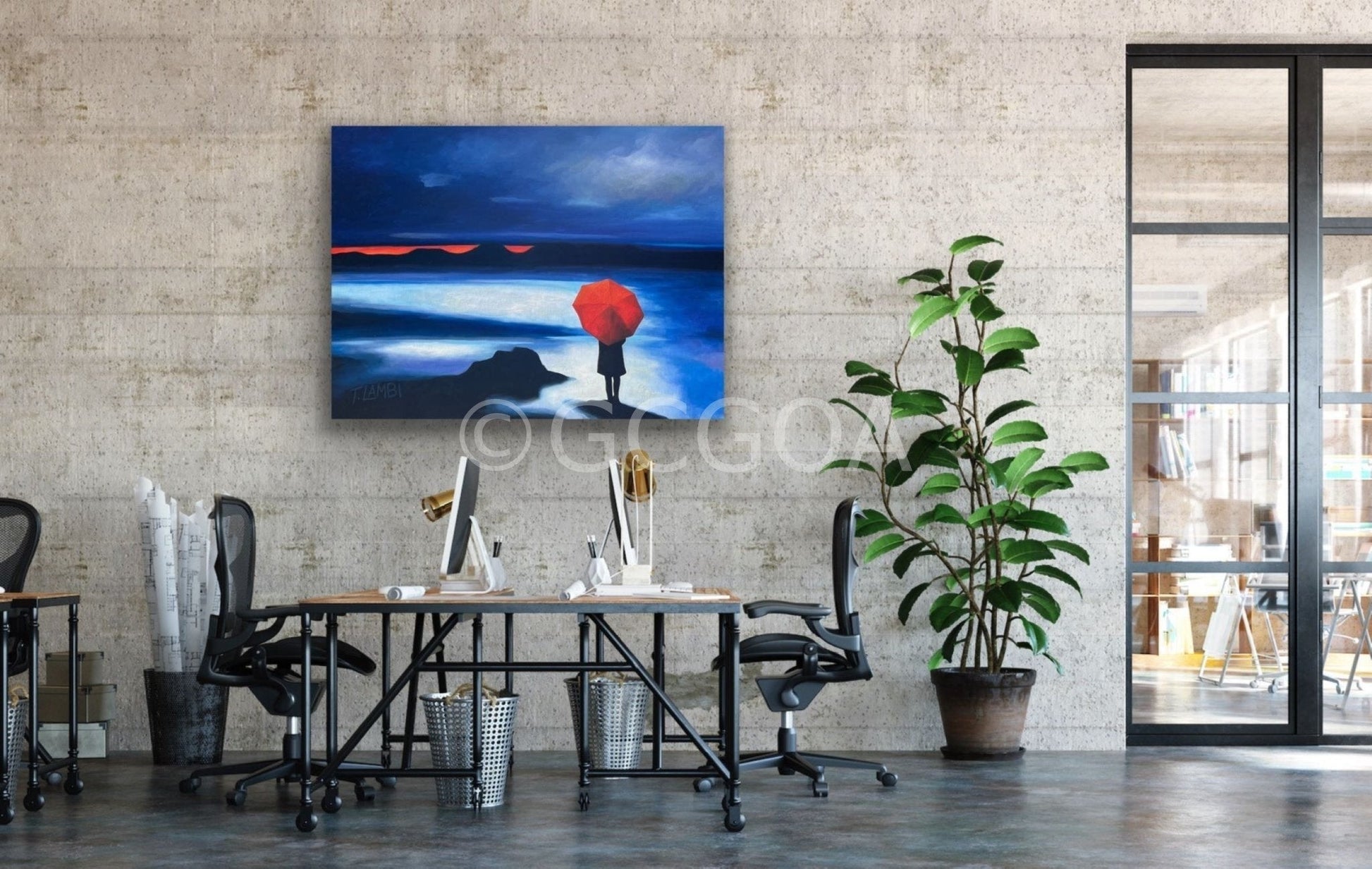 Somewhere The Water Is Warm - Original Art - Gold Coast Gallery Of ArtTrisha Lambi