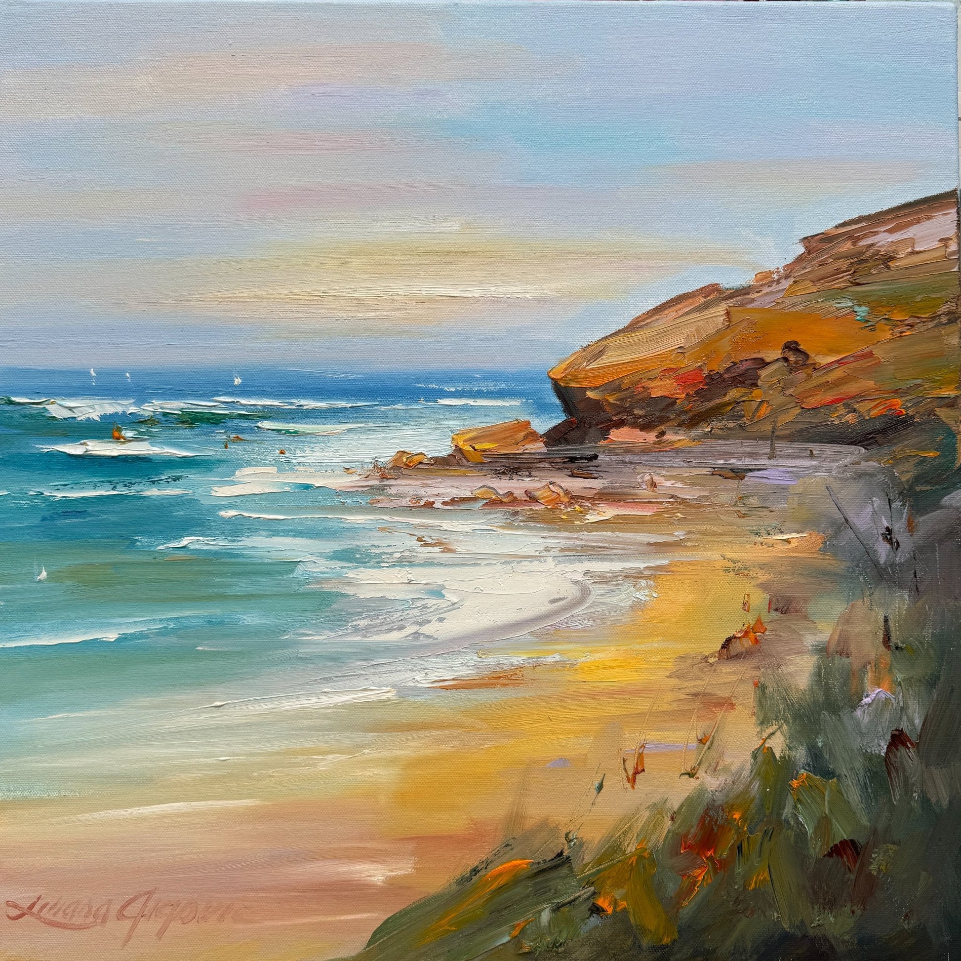 Sorrento Back beach No 47 - Gold Coast Gallery Of ArtLiliana Gigovic