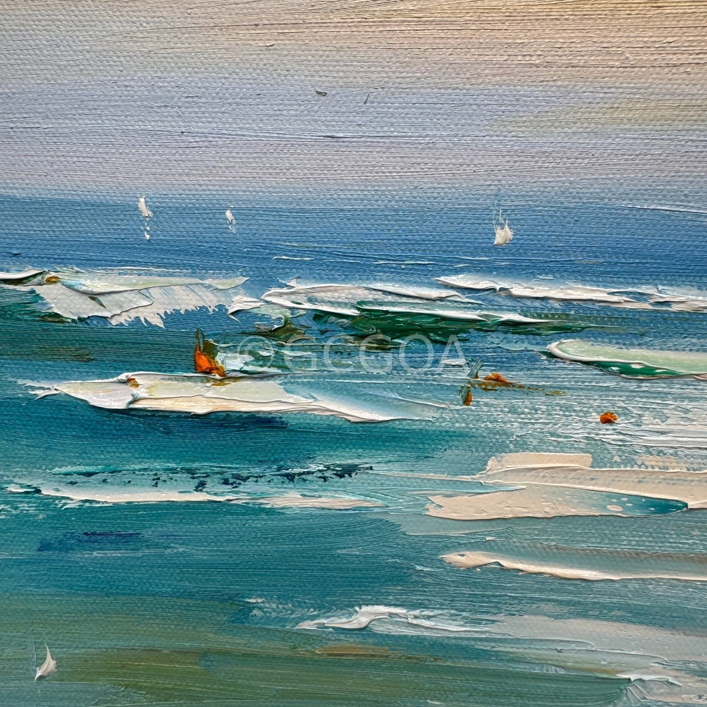 Sorrento Back Beach No 47 - Original Art - Gold Coast Gallery Of ArtLiliana Gigovic