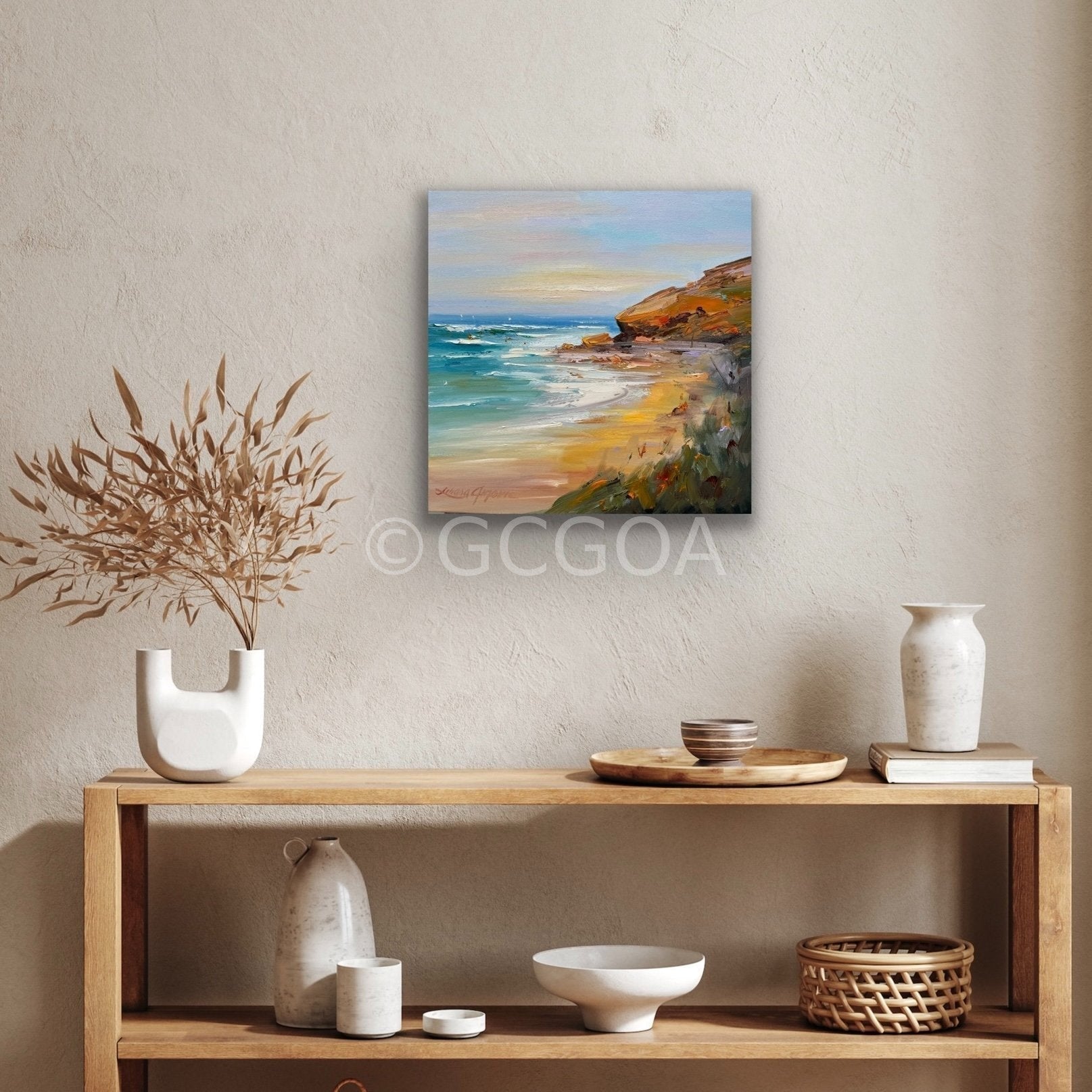 Sorrento Back Beach No 47 - Original Art - Gold Coast Gallery Of ArtLiliana Gigovic