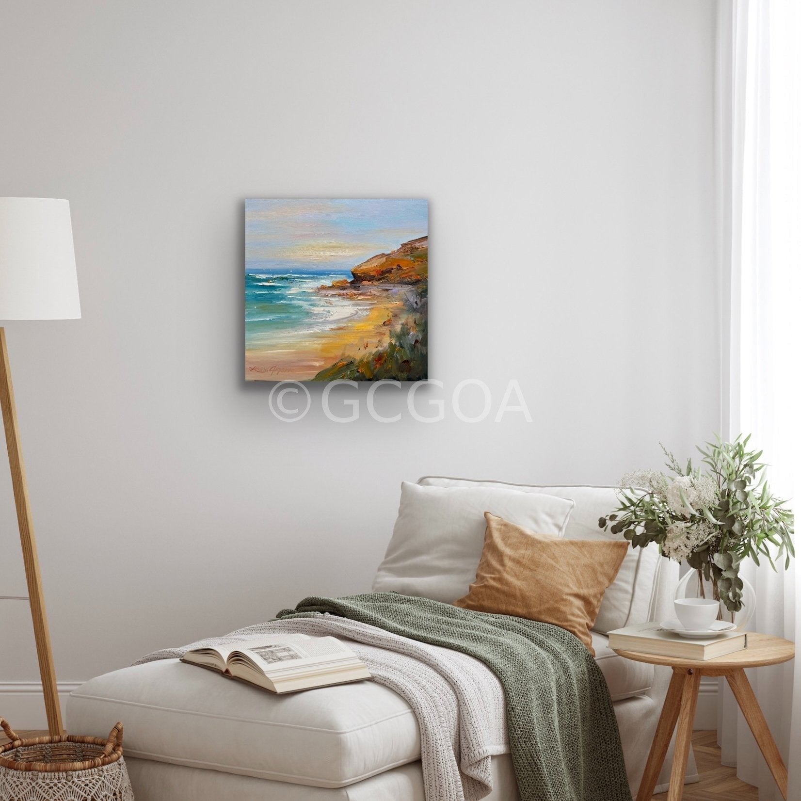 Sorrento Back Beach No 47 - Original Art - Gold Coast Gallery Of ArtLiliana Gigovic