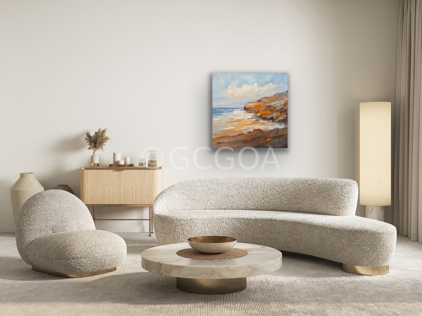 Sorrento Back beach No 48 - Original Art - Gold Coast Gallery Of ArtLiliana Gigovic