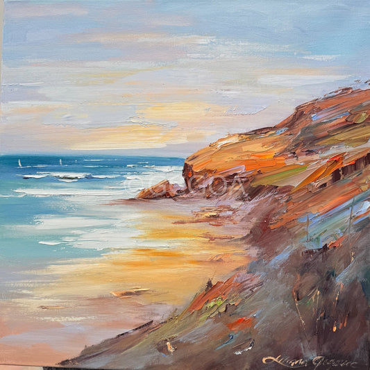 Sorrento Back Beach No 49 - Original Art - Gold Coast Gallery Of ArtLiliana Gigovic
