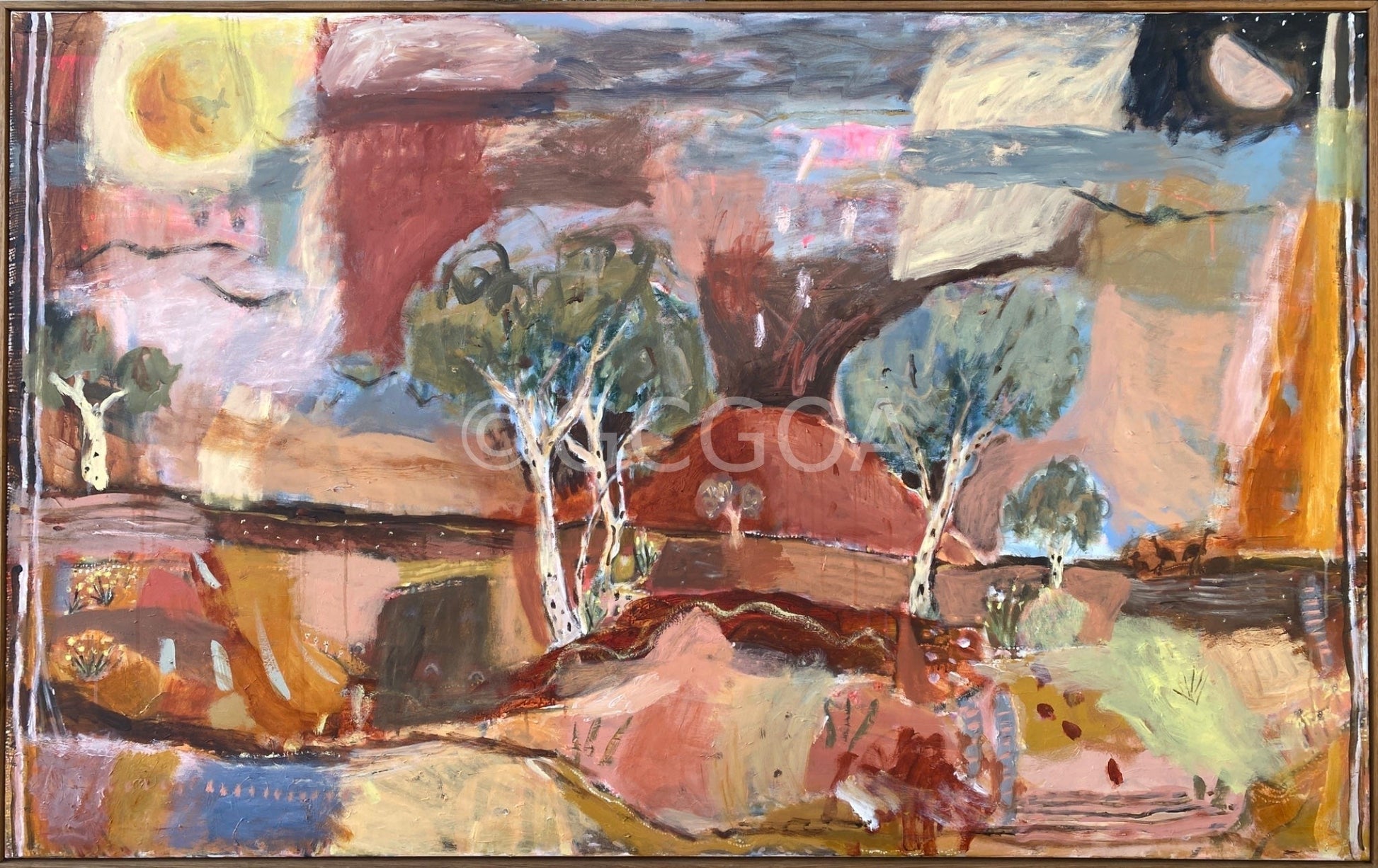 Spirit of a Kangaroo - Original Art - Gold Coast Gallery Of ArtGreta Hounslow
