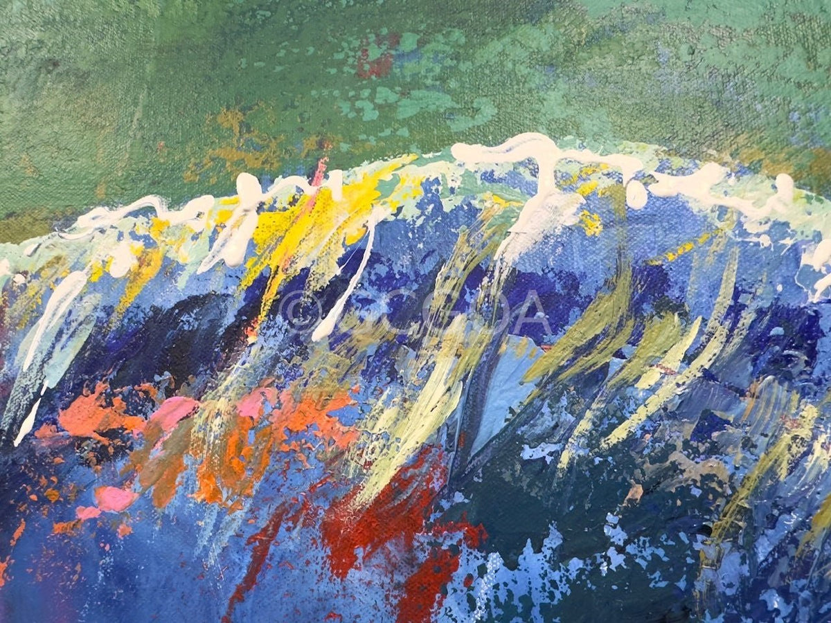 Splash of Spirit - Original Art - Gold Coast Gallery Of ArtJos Coufreur