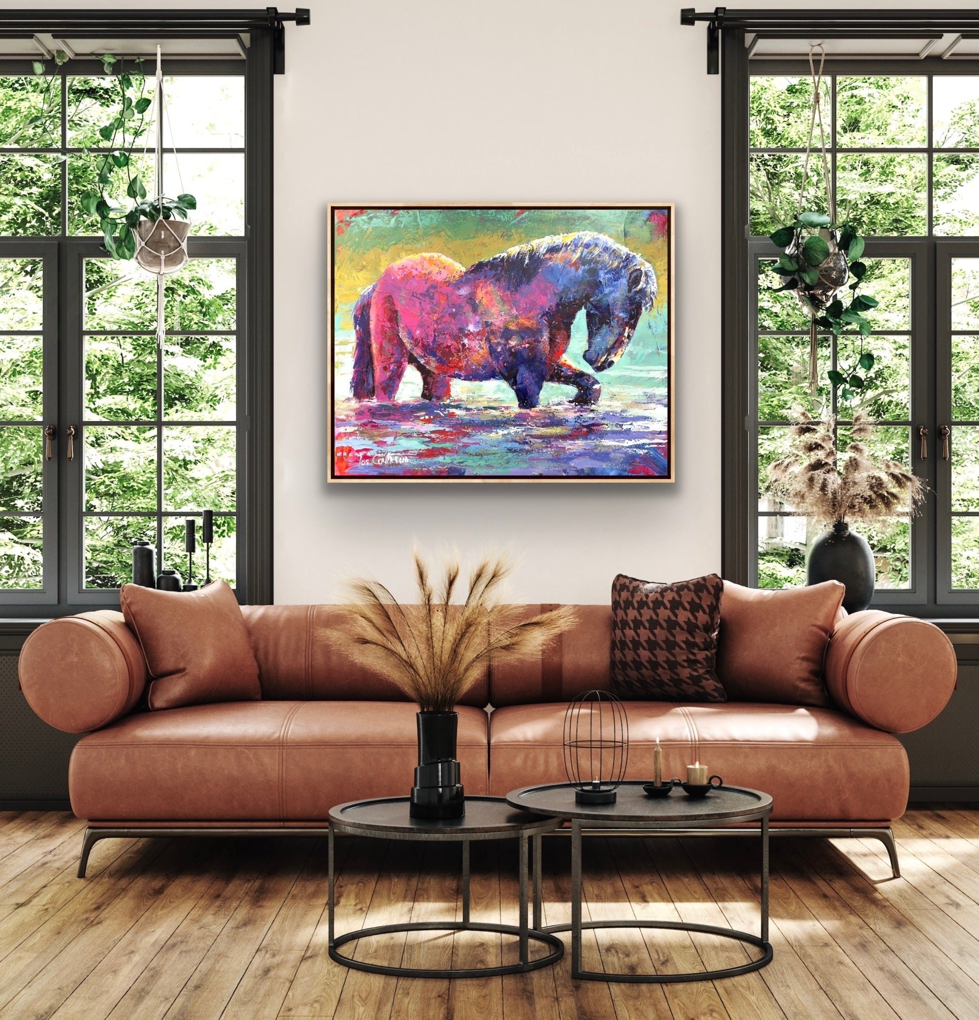Splash of Spirit - Original Art - Gold Coast Gallery Of ArtJos Coufreur
