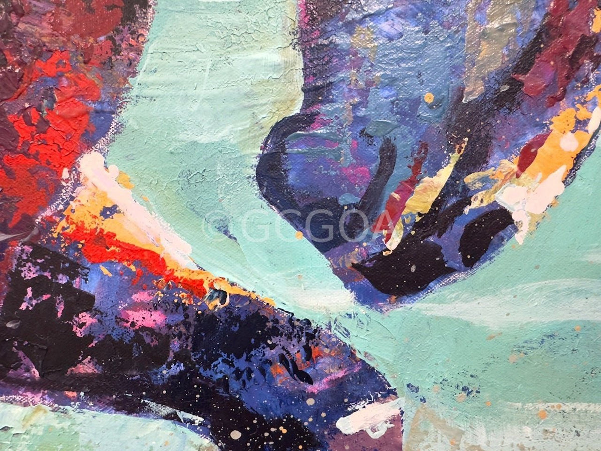 Splash of Spirit - Original Art - Gold Coast Gallery Of ArtJos Coufreur