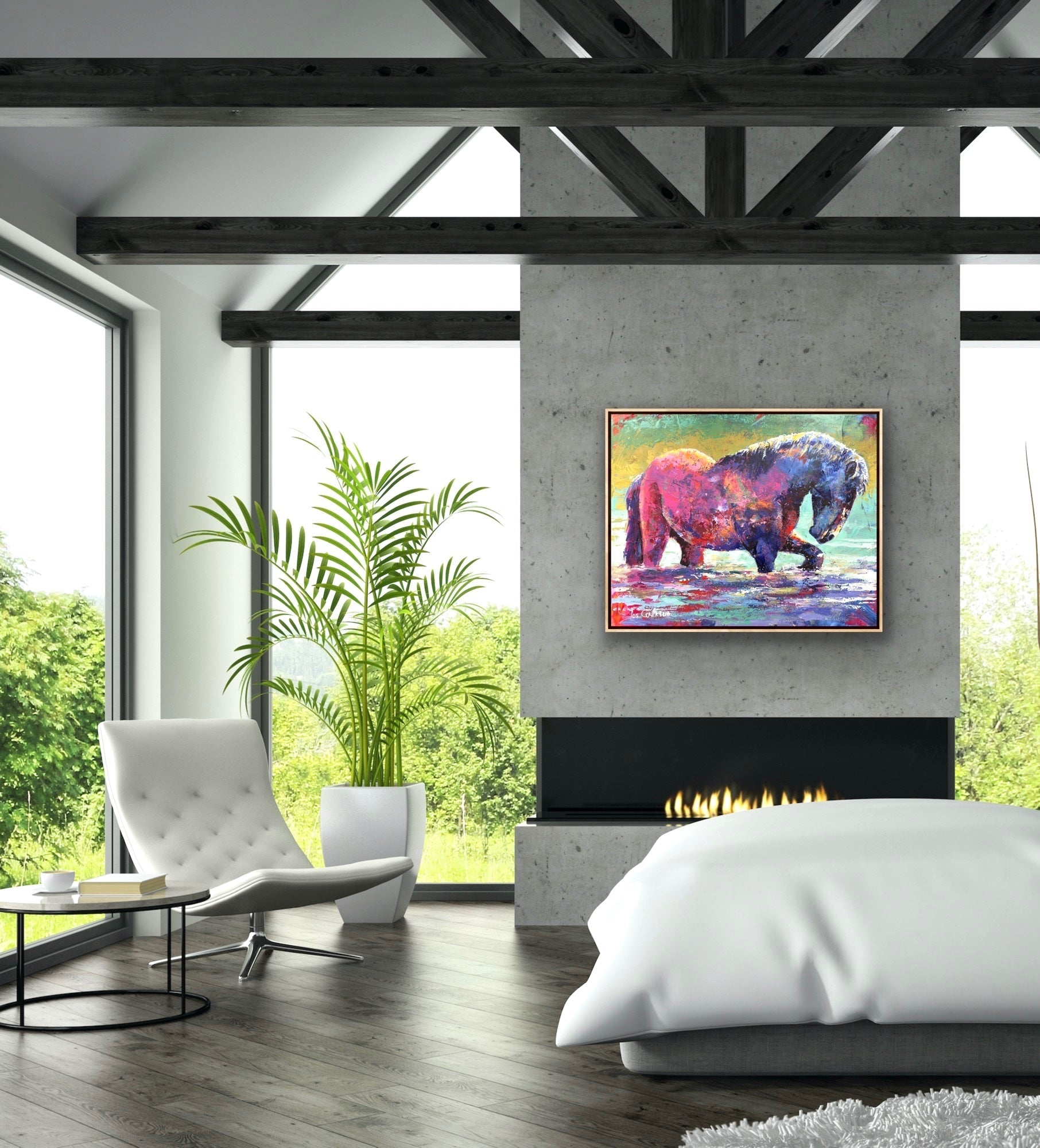 Splash of Spirit - Original Art - Gold Coast Gallery Of ArtJos Coufreur