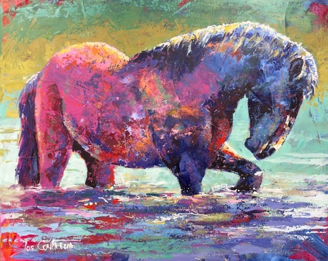 Splash of Spirit - Original Art - Gold Coast Gallery Of ArtJos Coufreur