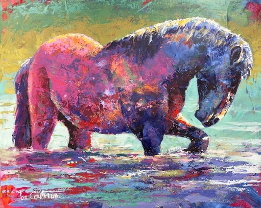 Splash of Spirit - Original Art - Gold Coast Gallery Of ArtJos Coufreur