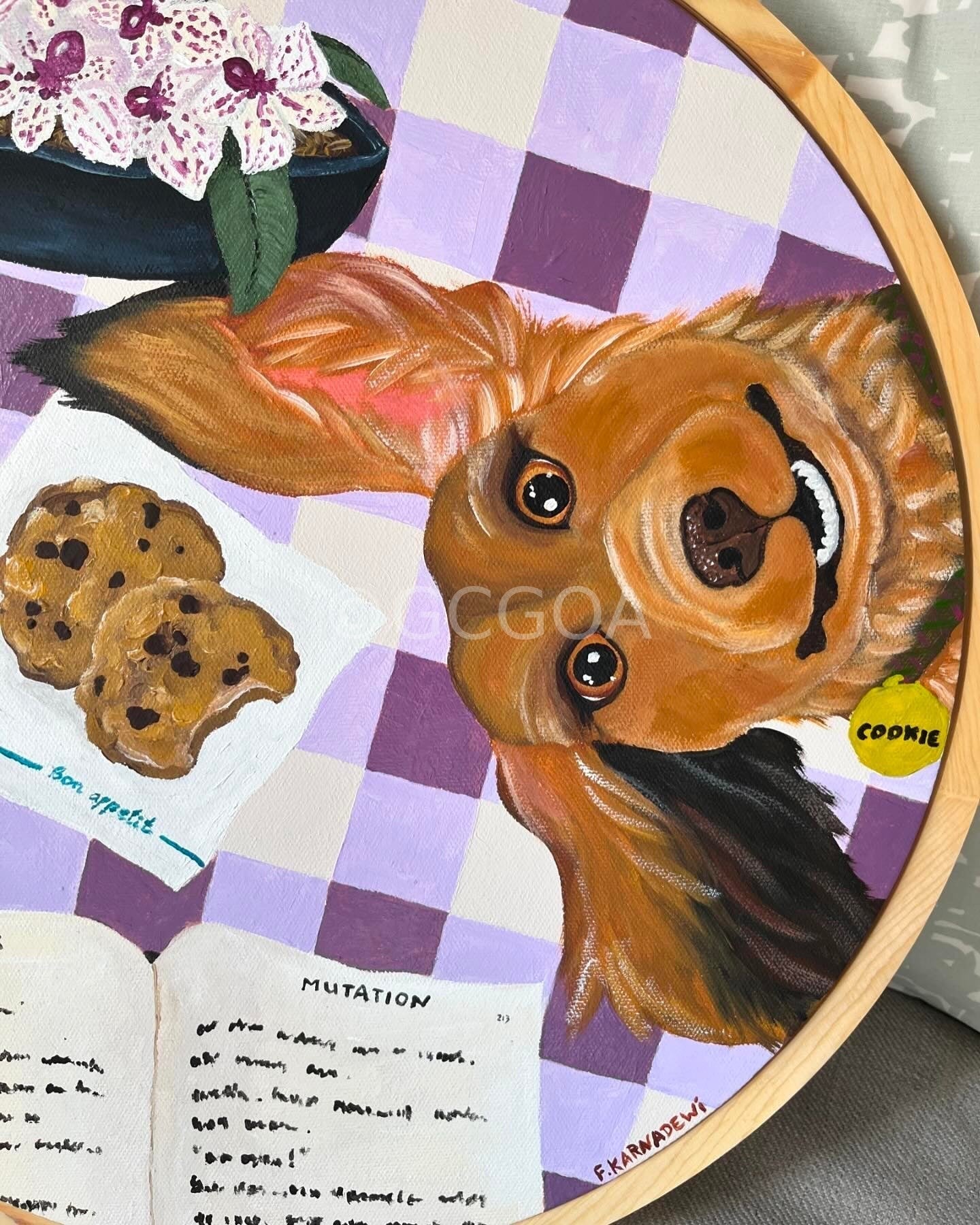 Spooky Cookie - Original Art - Gold Coast Gallery Of ArtFika Karnadewi