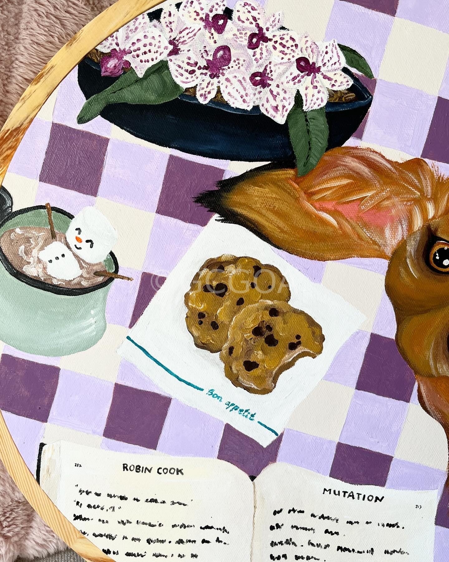 Spooky Cookie - Original Art - Gold Coast Gallery Of ArtFika Karnadewi
