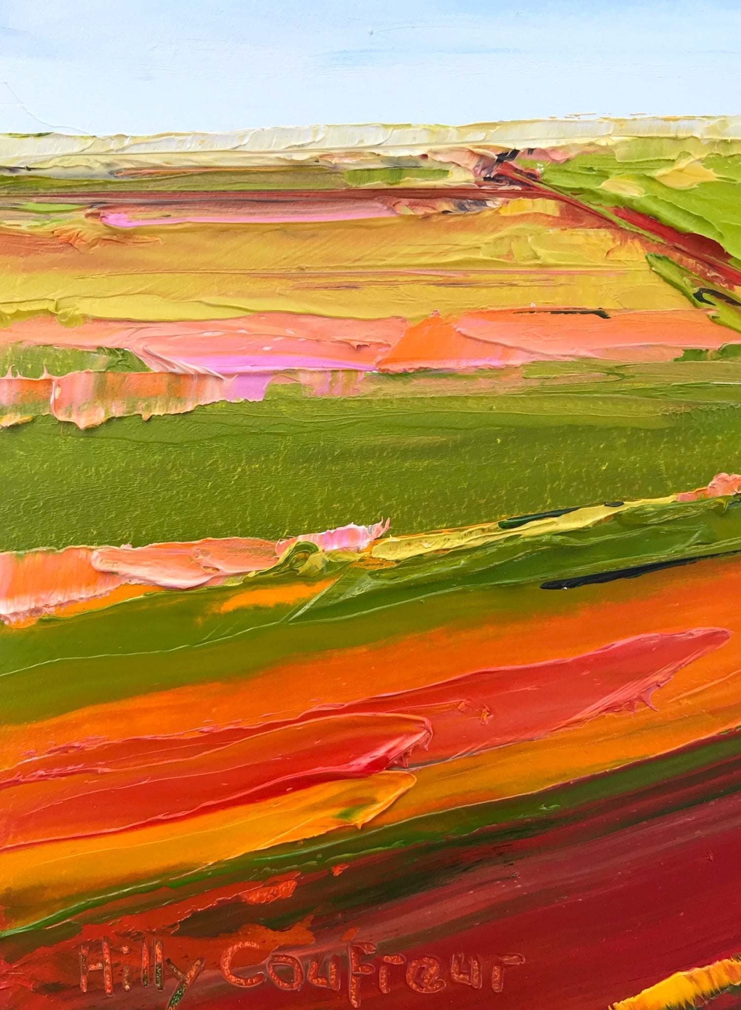 Spring on our Farm 14 - Plein Air - Gold Coast Gallery Of ArtHilly Coufreur