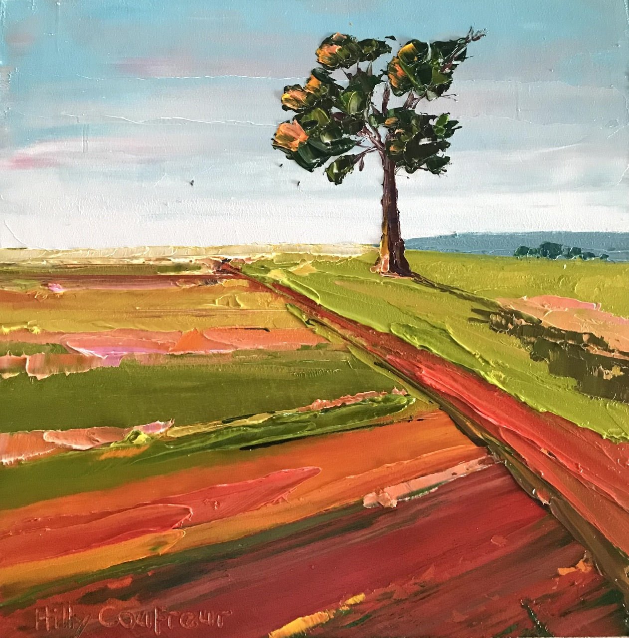 Spring on our Farm 14 - Plein Air - Gold Coast Gallery Of ArtHilly Coufreur
