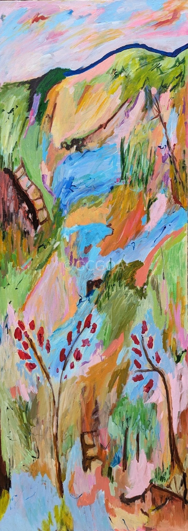 Springing To Life - Original Art - Gold Coast Gallery Of ArtAlpana Rai