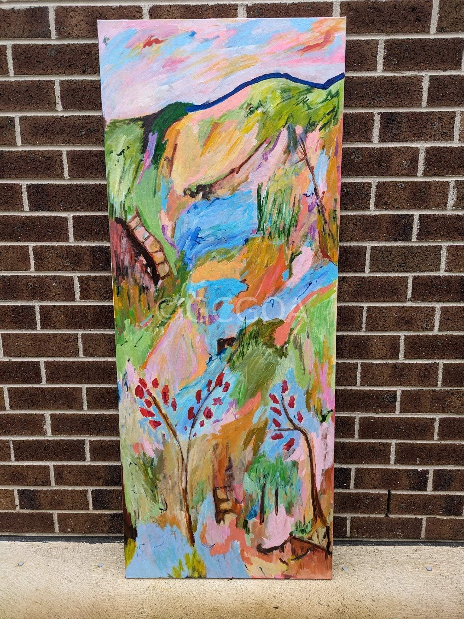 Springing To Life - Original Art - Gold Coast Gallery Of ArtAlpana Rai