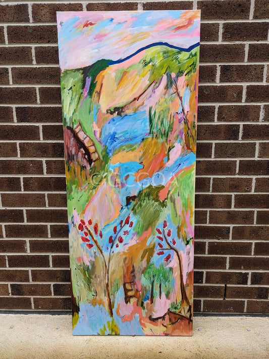 Springing To Life - Original Art - Gold Coast Gallery Of ArtAlpana Rai