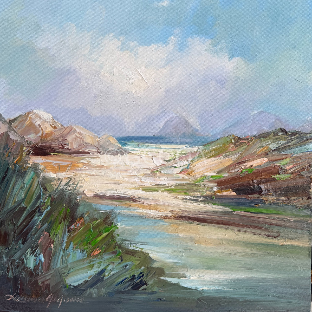 Squeaky beach No 9 - Gold Coast Gallery Of ArtLiliana Gigovic
