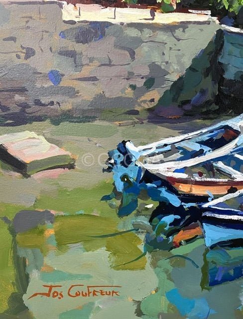 Staithes, Yorkshire UK - Original Art - Gold Coast Gallery Of ArtJos Coufreur