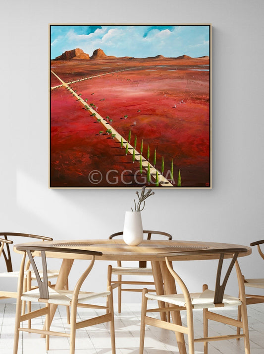 Standing At The Divide - Gold Coast Gallery Of ArtTania Chanter