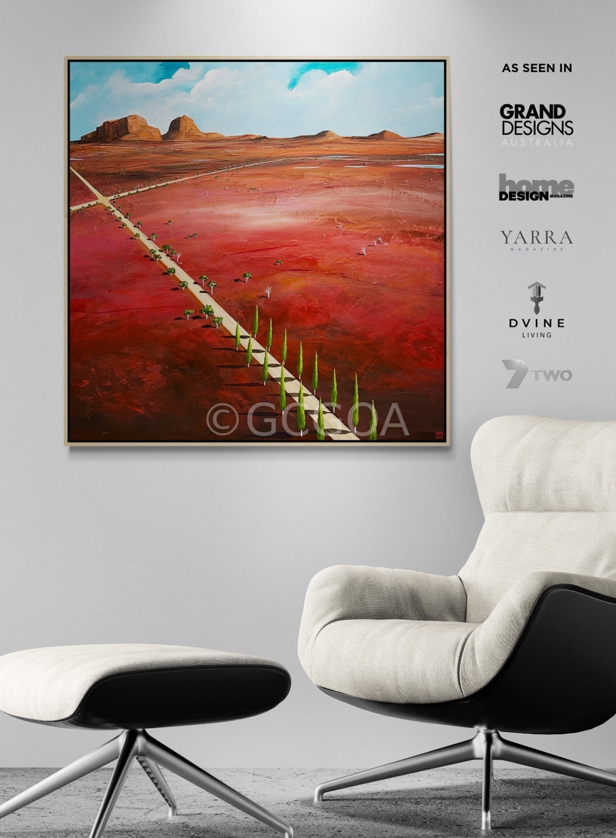 Standing At The Divide - Gold Coast Gallery Of ArtTania Chanter
