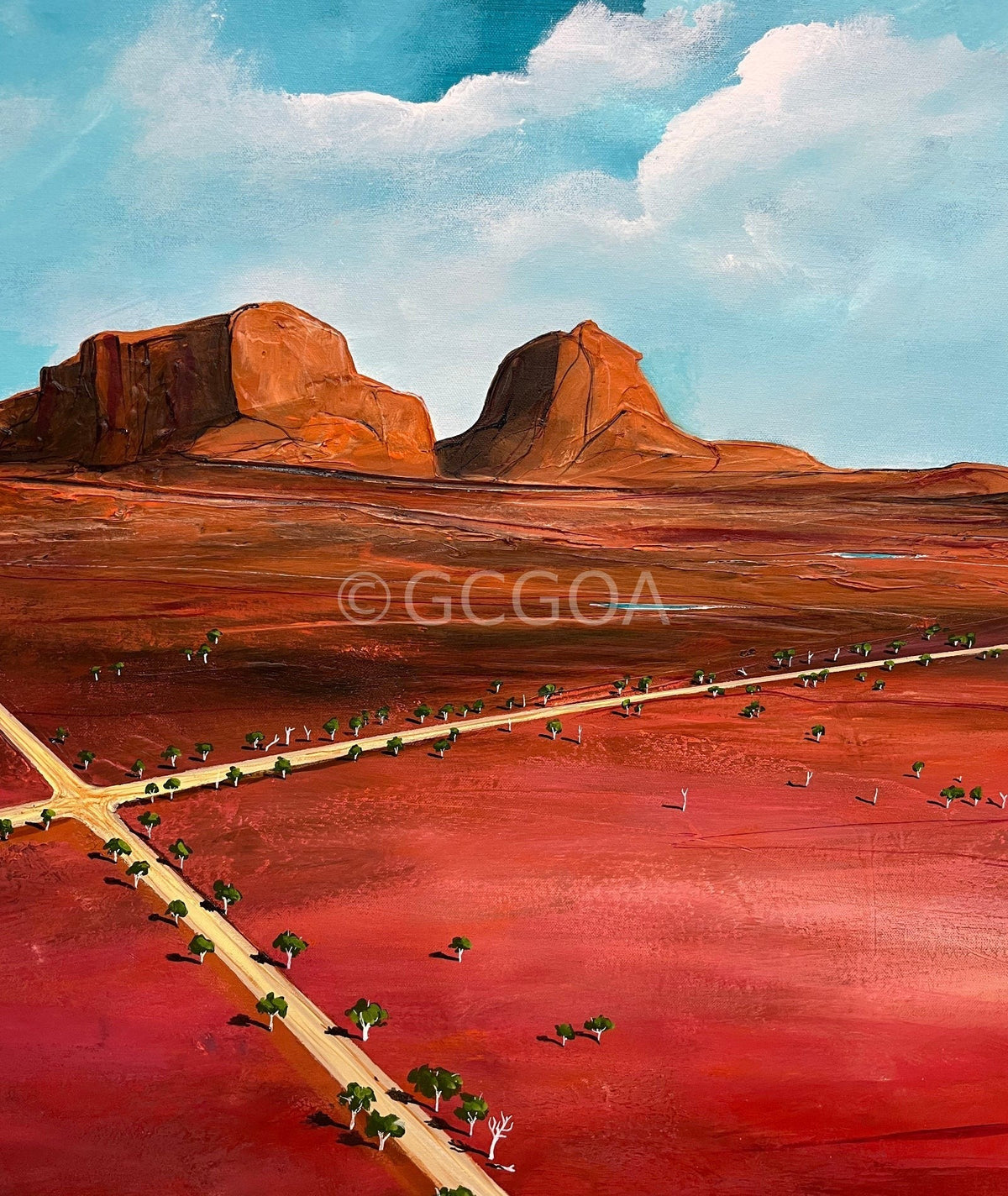 Standing At The Divide - Gold Coast Gallery Of ArtTania Chanter