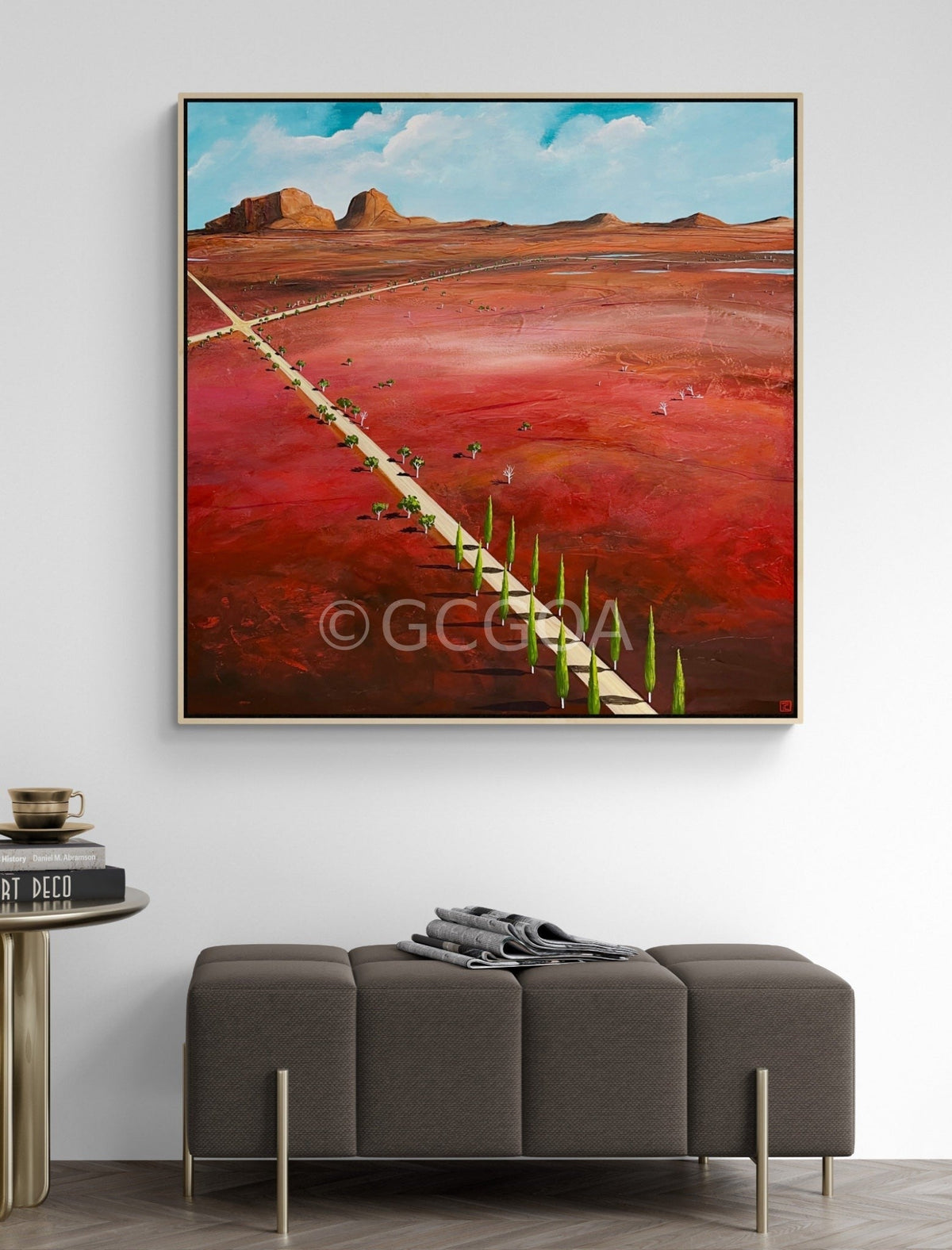 Standing At The Divide - Gold Coast Gallery Of ArtTania Chanter