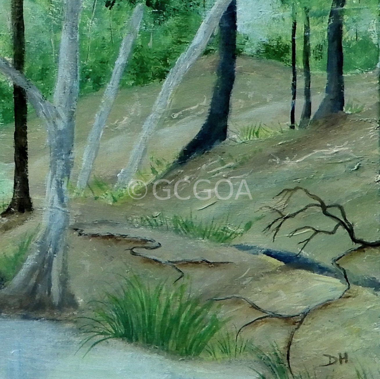 Still Creek - Original Art - Gold Coast Gallery Of ArtDoodie Herman