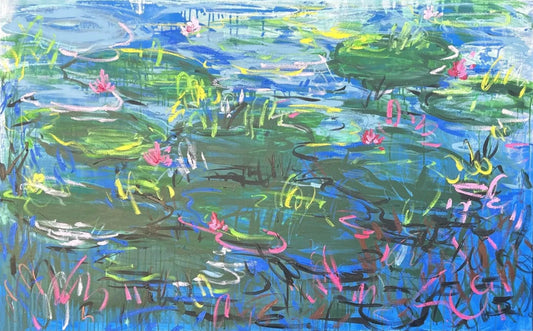 Stillness By Moonrise - Original Art - Gold Coast Gallery Of ArtBelinda Nadwie