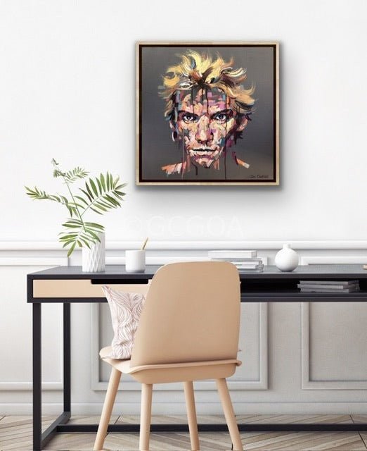 Sting, The Police - Original Art - Gold Coast Gallery Of ArtJos Coufreur