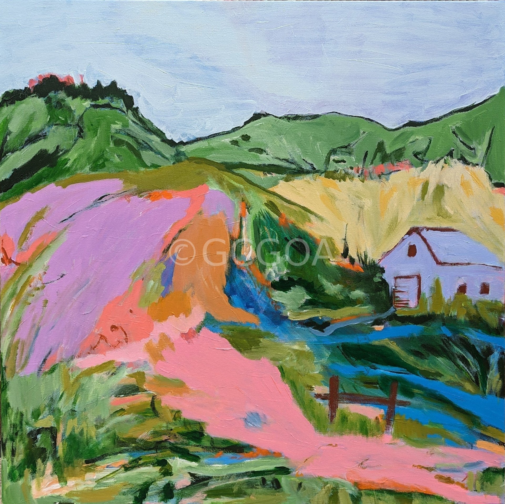 Stop For A moment - Original Art - Gold Coast Gallery Of ArtAlpana Rai