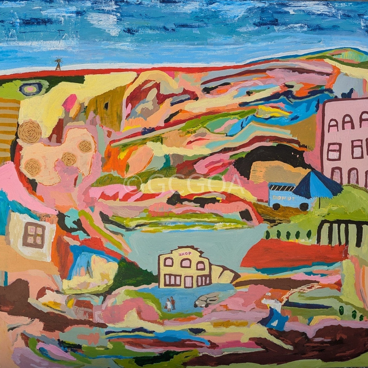 Stories Between the Hills - Gold Coast Gallery Of ArtAlpana Rai