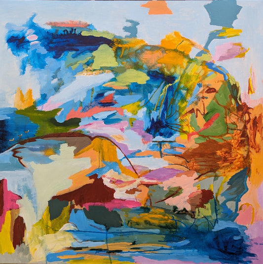 Storms And Rainbows - Original Art - Gold Coast Gallery Of ArtAlpana Rai
