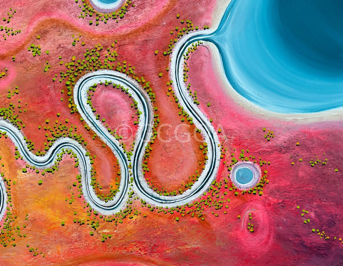 Strawberry Earth - Original Art - Gold Coast Gallery Of ArtTania Chanter