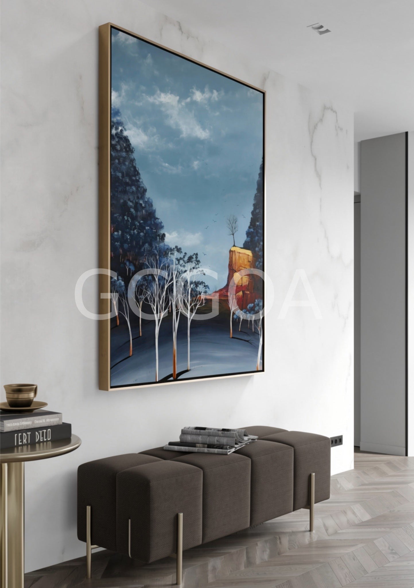 Strength In Solitude - Gold Coast Gallery Of ArtTania Chanter