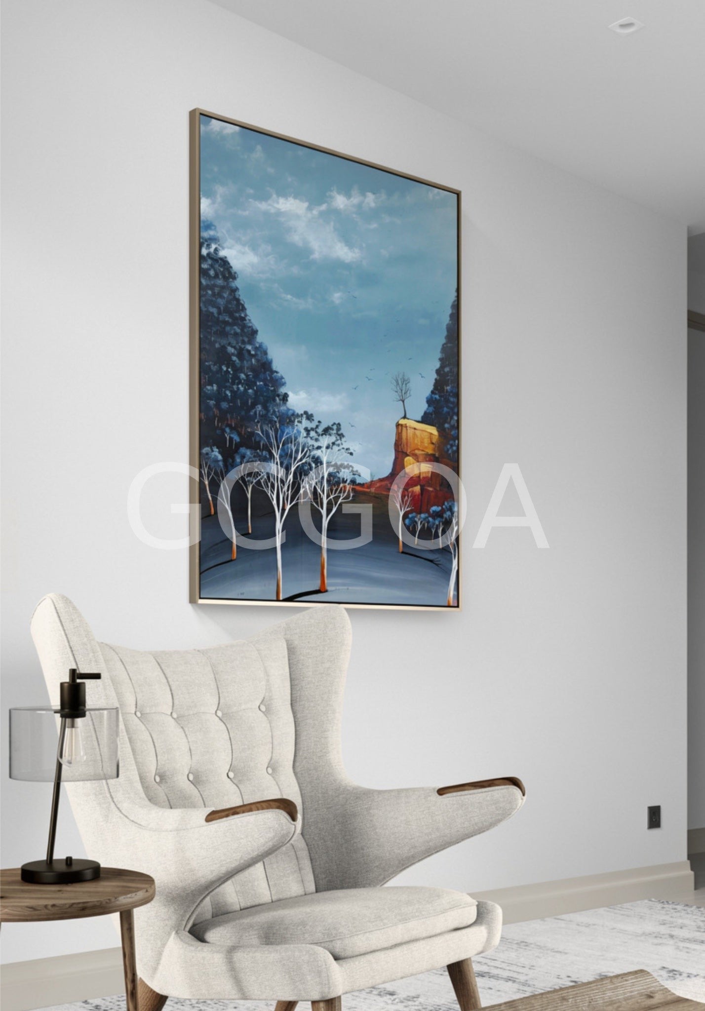 Strength In Solitude - Gold Coast Gallery Of ArtTania Chanter