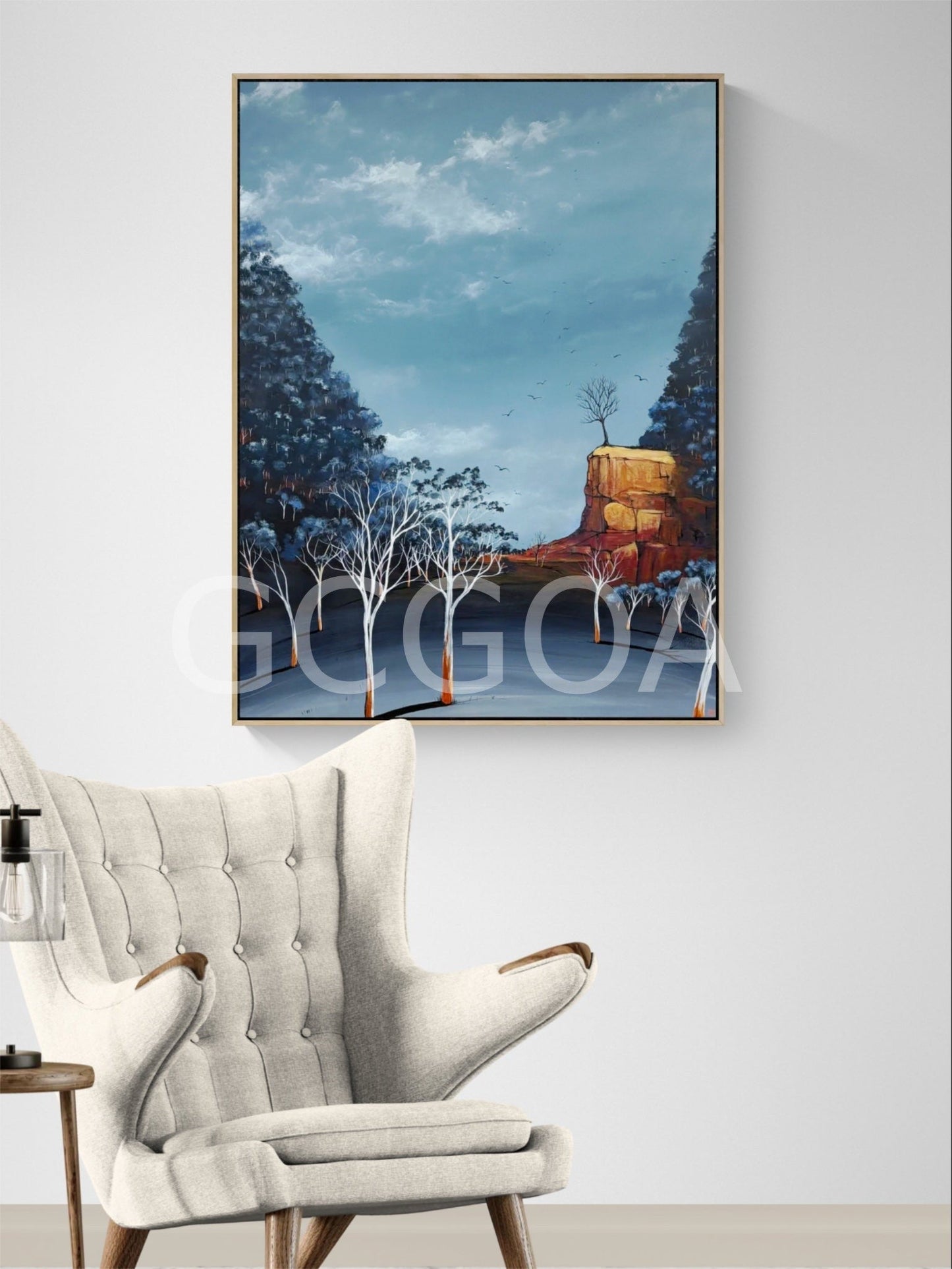 Strength In Solitude - Gold Coast Gallery Of ArtTania Chanter