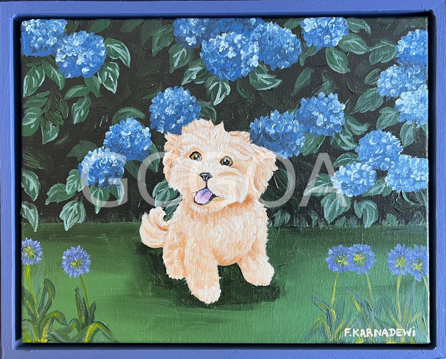 Strike a Pose - Cavapoo - Gold Coast Gallery Of ArtFika Karnadewi