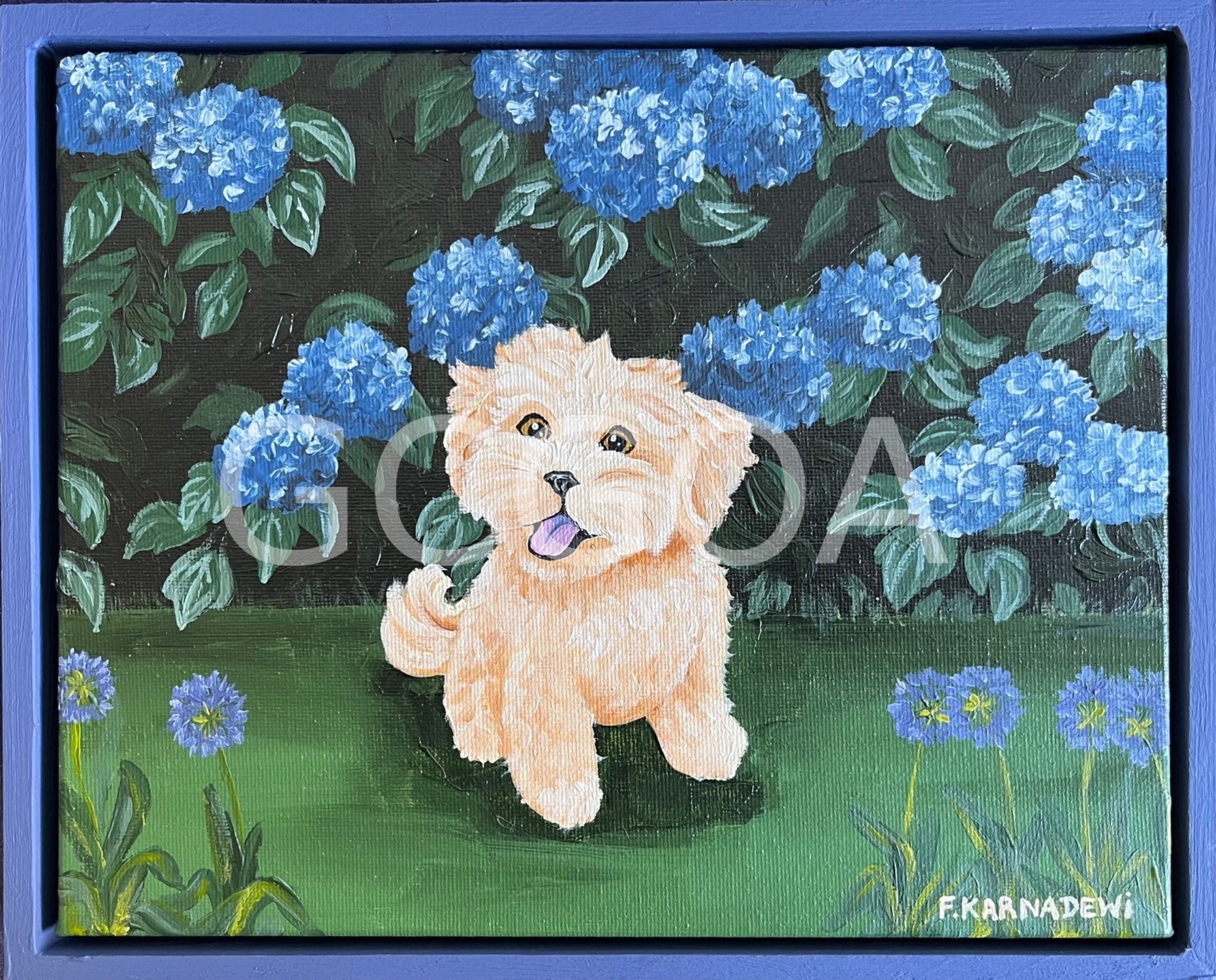 Strike a Pose - Cavapoo - Gold Coast Gallery Of ArtFika Karnadewi