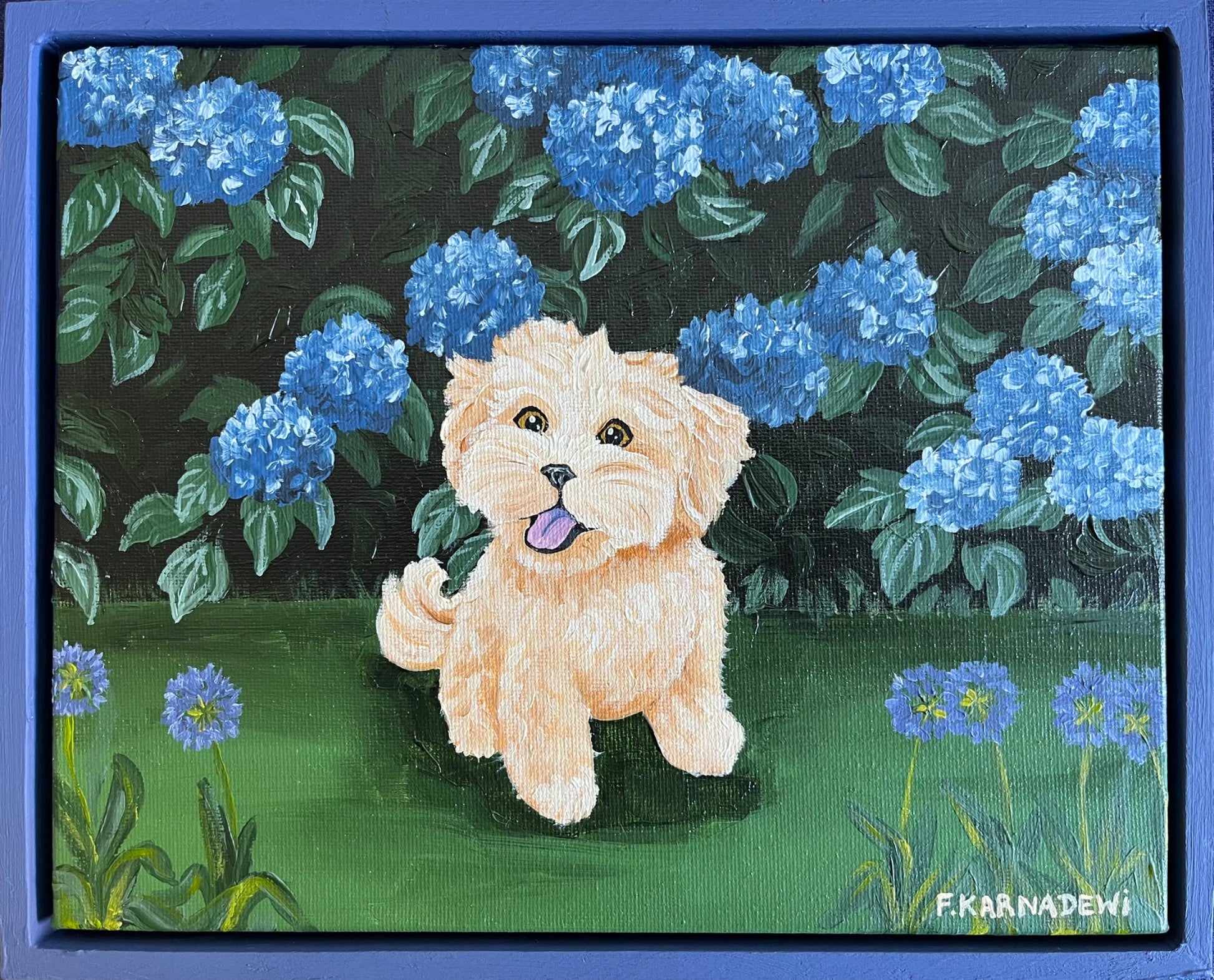 Strike a Pose - Cavapoo - Gold Coast Gallery Of ArtFika Karnadewi