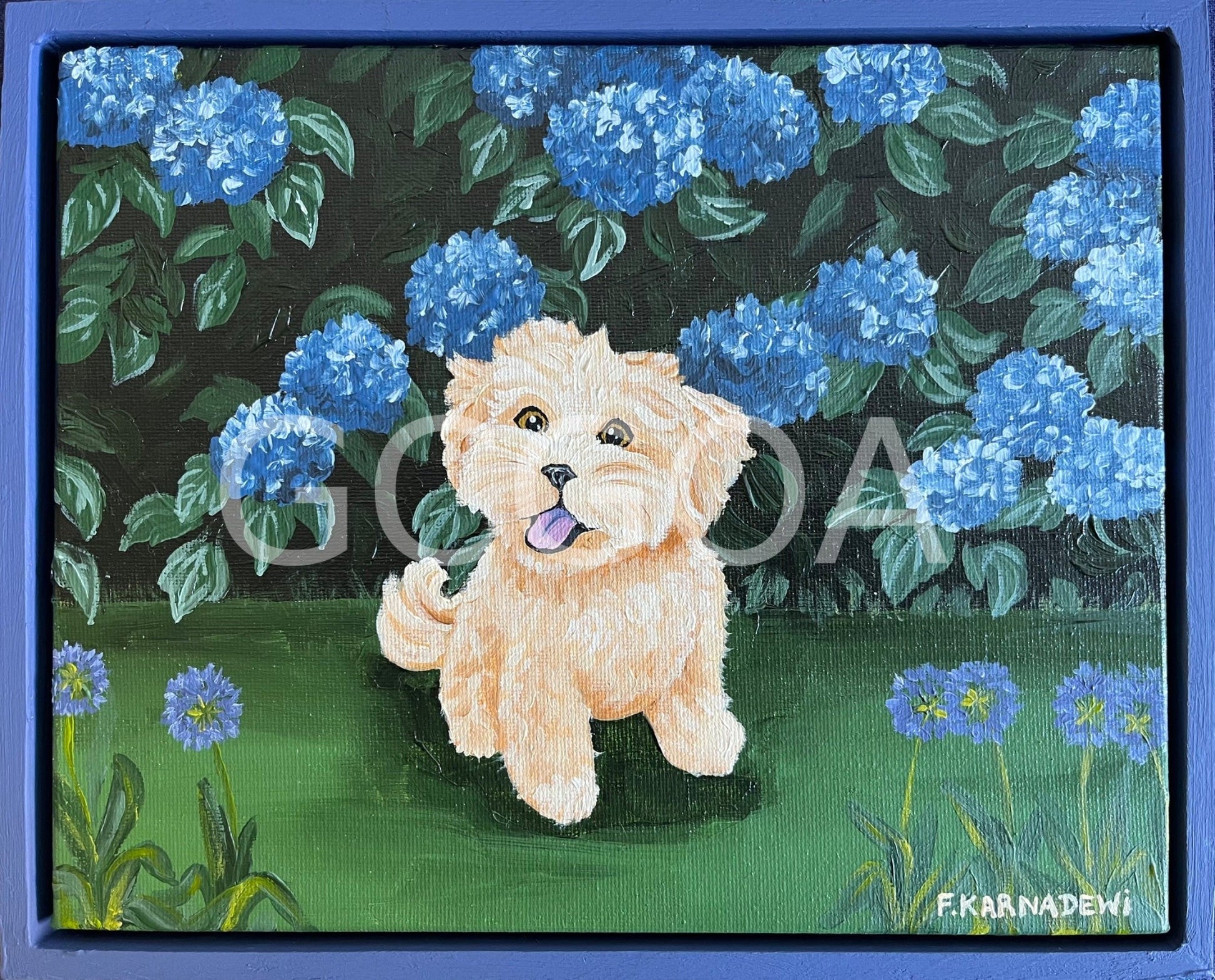Strike a Pose - Cavapoo - Gold Coast Gallery Of ArtFika Karnadewi