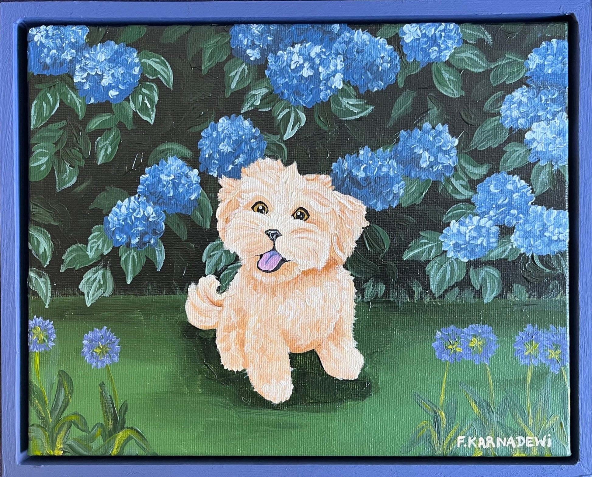Strike a Pose - Cavapoo - Gold Coast Gallery Of ArtFika Karnadewi