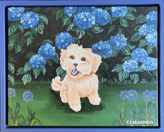 Strike a Pose - Cavapoo - Gold Coast Gallery Of ArtFika Karnadewi