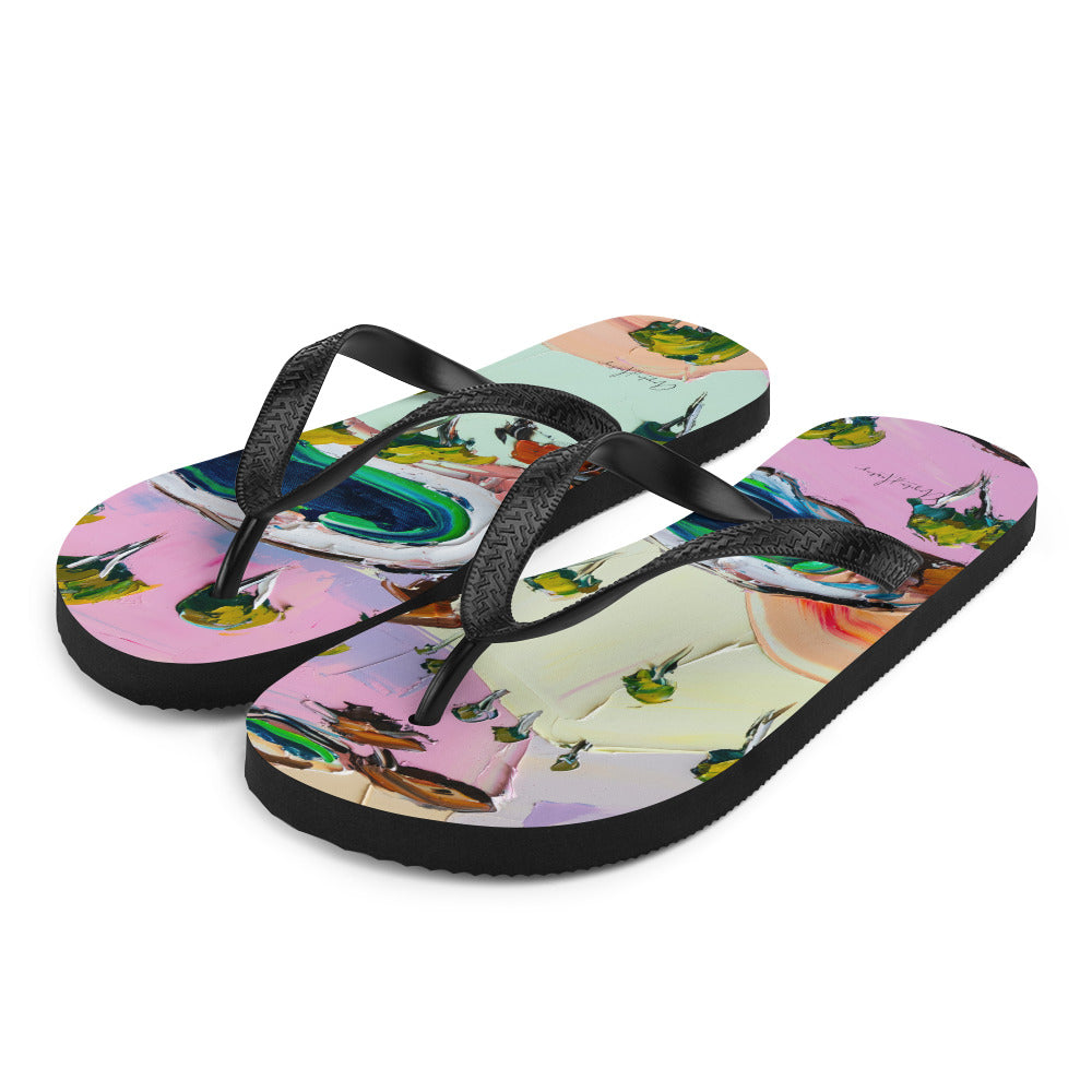 Pastel Summer Flip-Flops