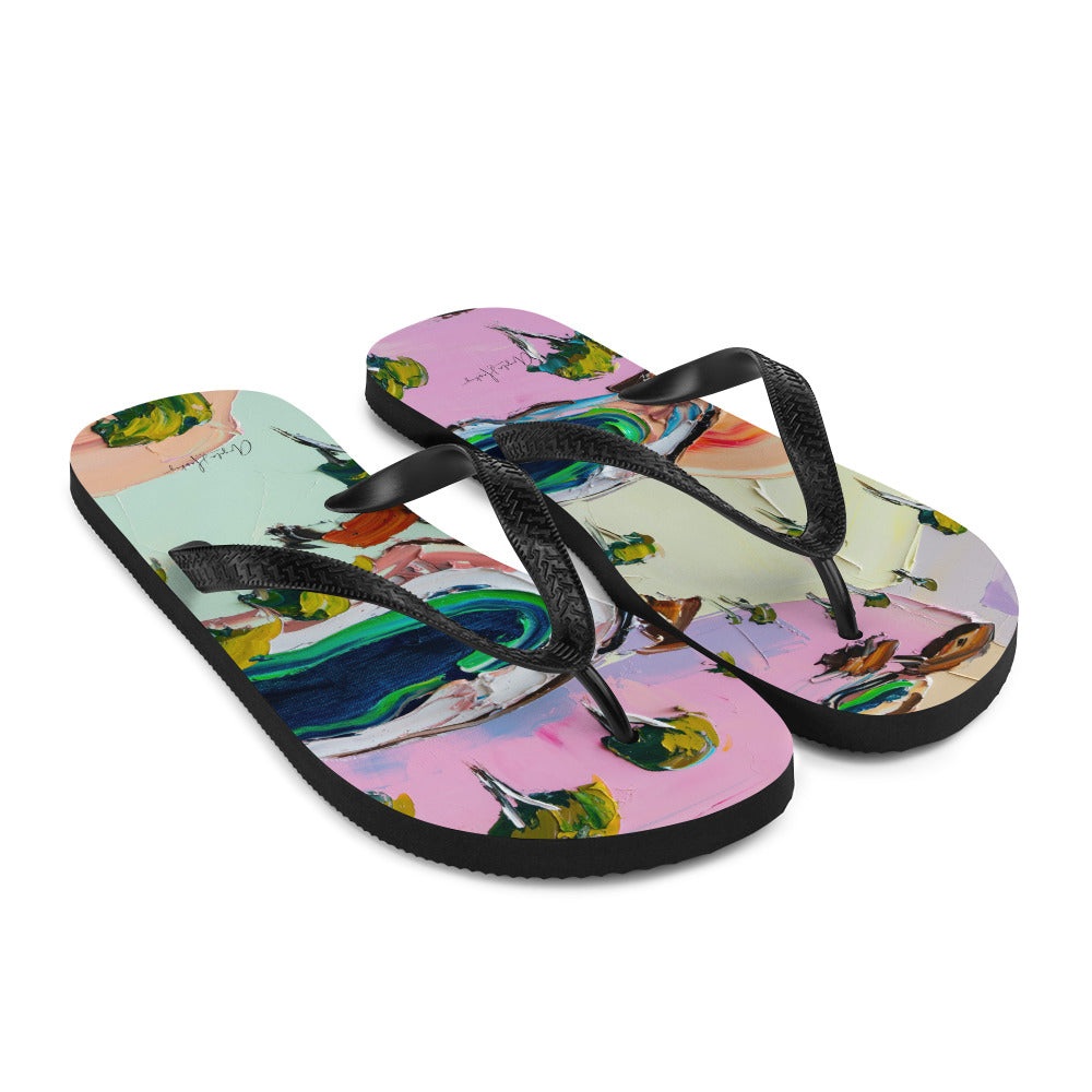 Pastel Summer Flip-Flops