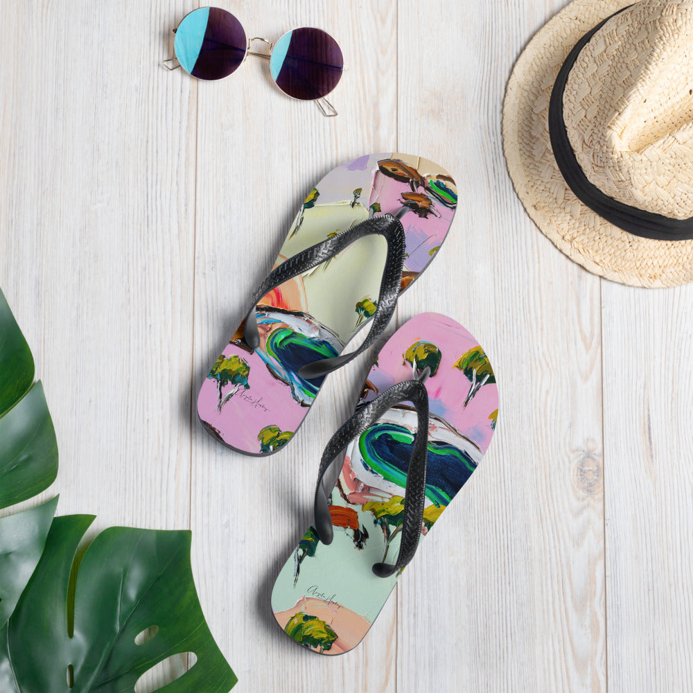 Pastel Summer Flip-Flops