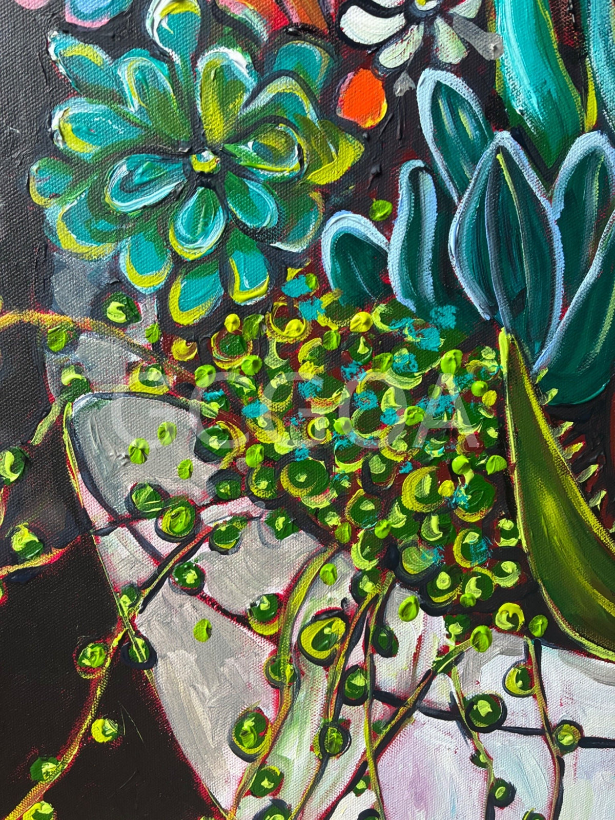 Succulent Bowl - Gold Coast Gallery Of ArtLucy Car