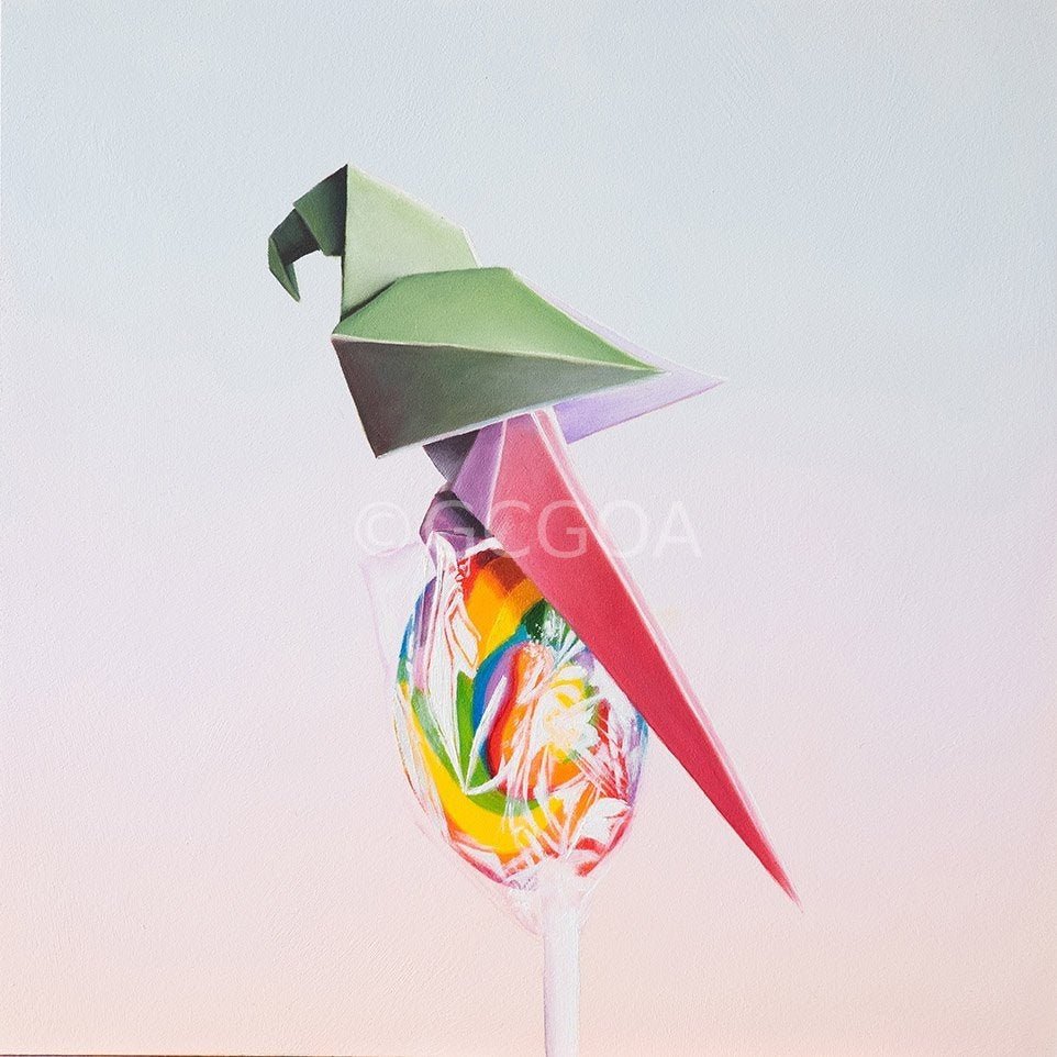Sugar Pop Perch - Original Art - Gold Coast Gallery Of ArtSarah Park